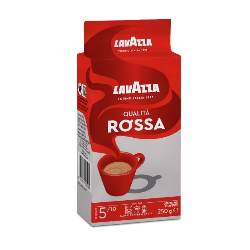 Coffee LAVAZZA Qualita Rossa, ground, 250 g