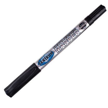 Permanent marker CENTRUM CD/DVD, double 0.5mm/2.0mm, black