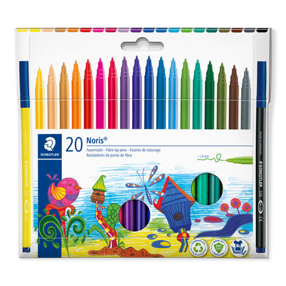 STAEDTLER Noris felt-tip pens, 20 pcs.