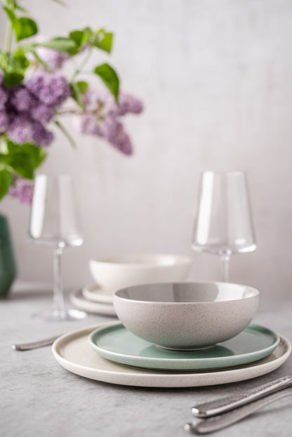 Lėkštė GRANITE Cream, porcelianas,  D 21 cm, vnt