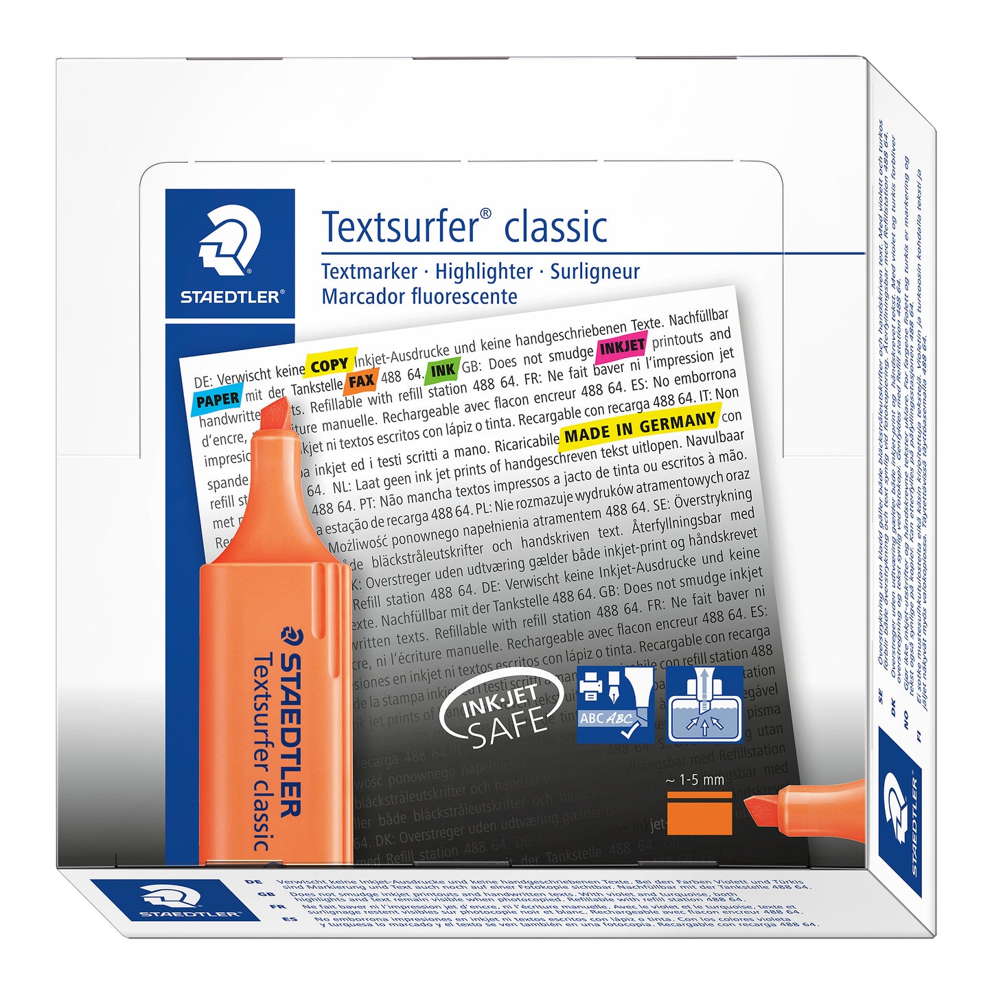 Text marker STAEDTLER TEXTSURFER 364