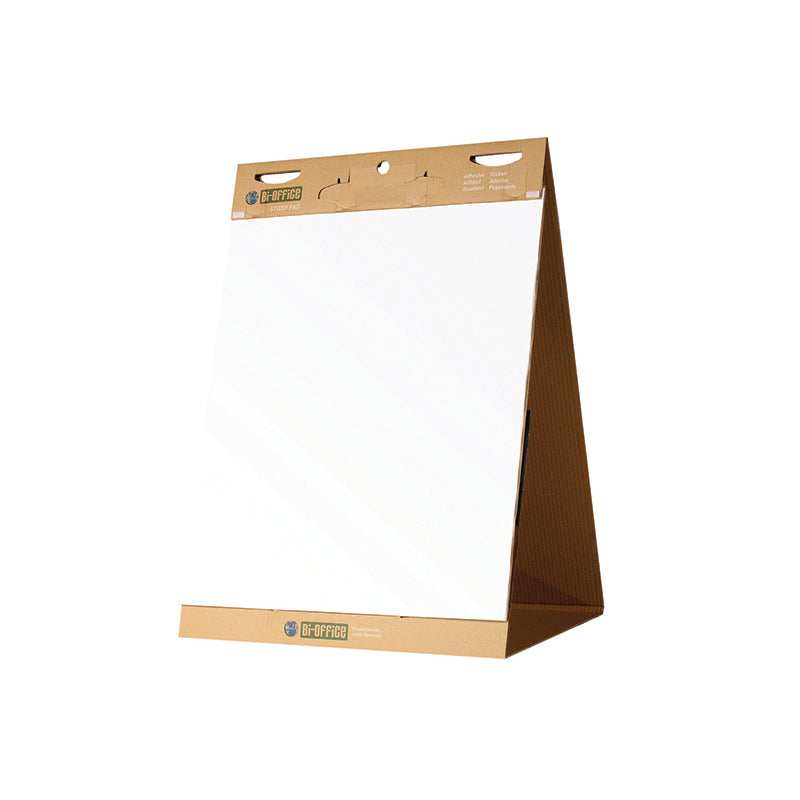 Sticky desk conference notepad BI-OFFICE EARTH, 20 sheets, 65 x 98 cm