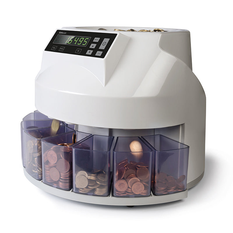 Automatic Euro coin counting and sorting machine SAFESCAN 1250
