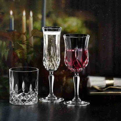 Stiklinė Opera, krištolas, 290 ml, D 8,2 cm, H 9,4 cm, 6 vnt
