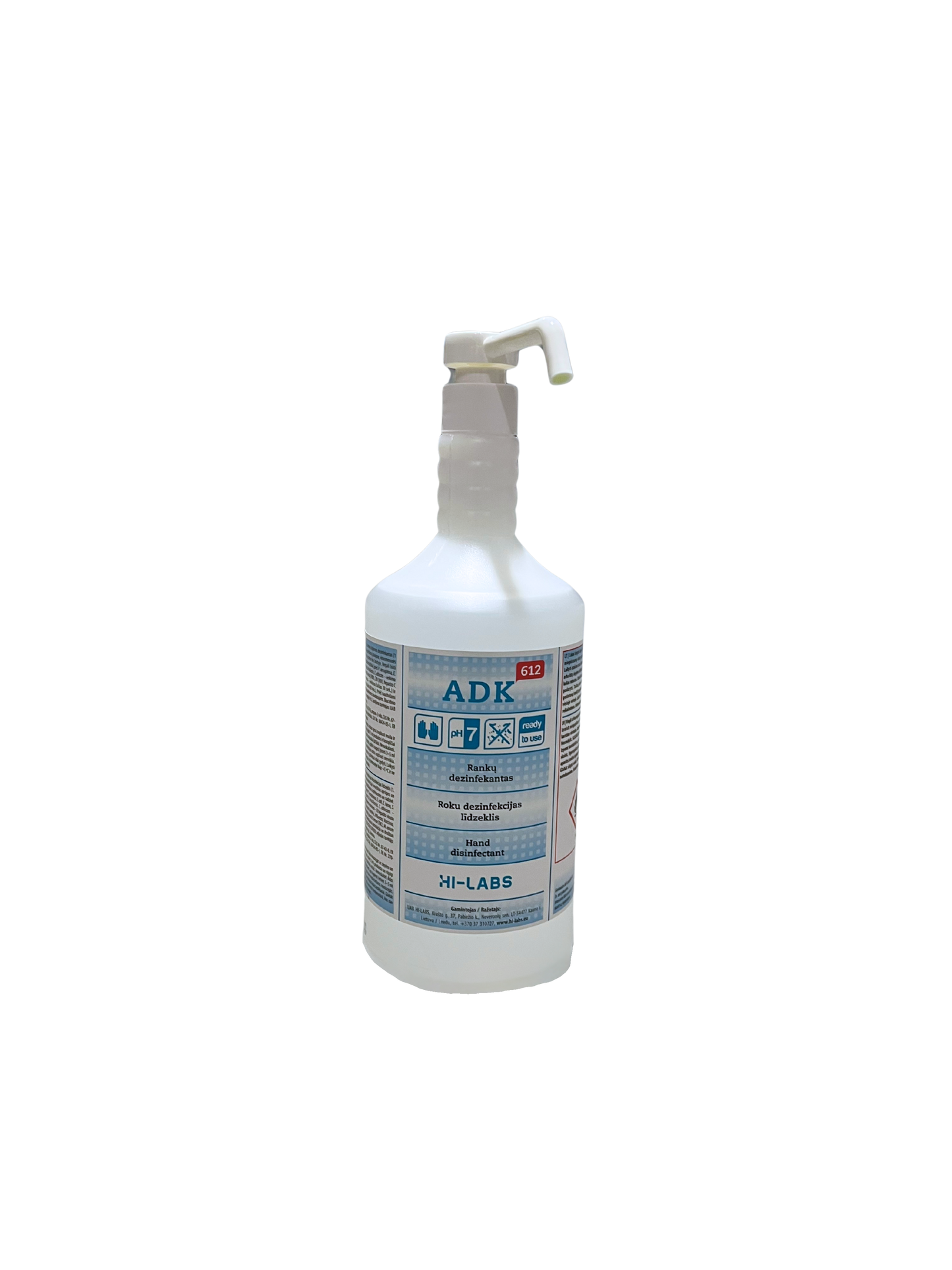 Rankų dezinfekantas ADK 612, 1 l