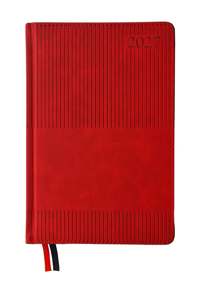 Kalendorius LINE, 2027, PU, A5, raudona LT