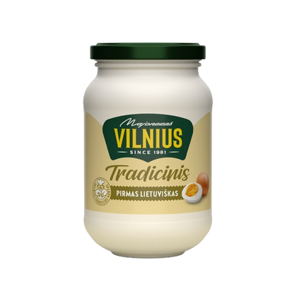Majonezas VILNIUS Pirmas Lietuviškas, 35% 475ml/430g