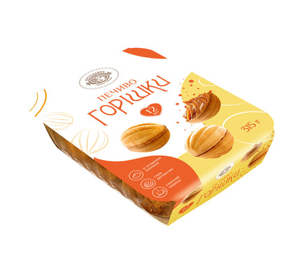 Sausainiai BOGUSLAVNA, Riešutėlis, 315 g