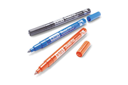 Permanent marker Pentel Tool Pen N50S, 1mm, 4 pcs, assorted colors