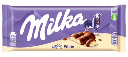 Chocolate MILKA Bubbly White, 95 g,