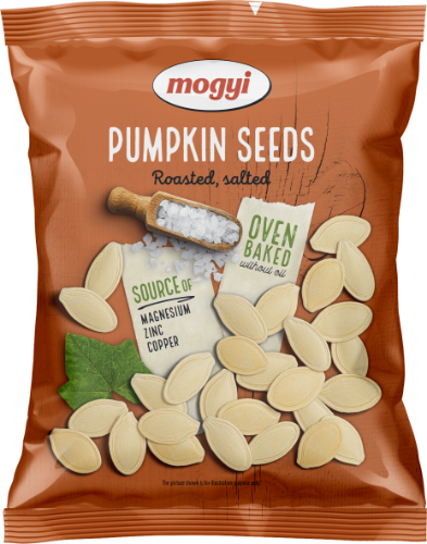 Skrudintos moliūgų sėklos MOGYI, sūdytos, 130 g
