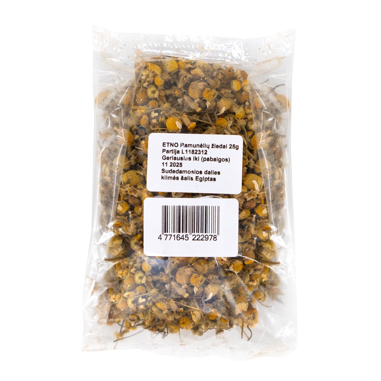 Arbata ramunėlių žiedai, 25g