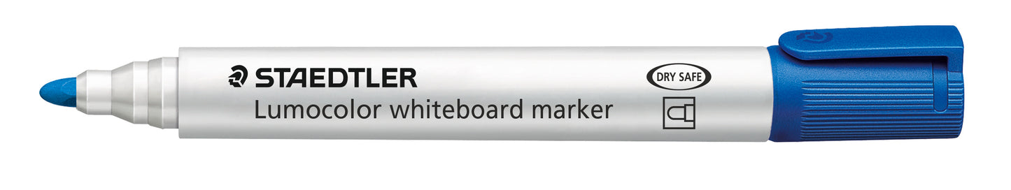 Žymeklis baltai lentai STAEDTLER LUMOCOLOR 351, 2 mm, MĖLYNA