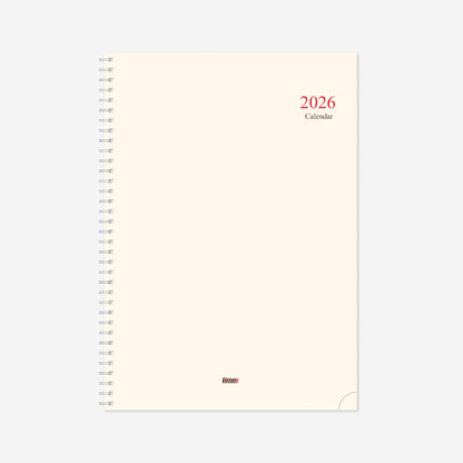 Vidaus blokas kalendoriui SENATOR DAY Spirex 2027, A4
