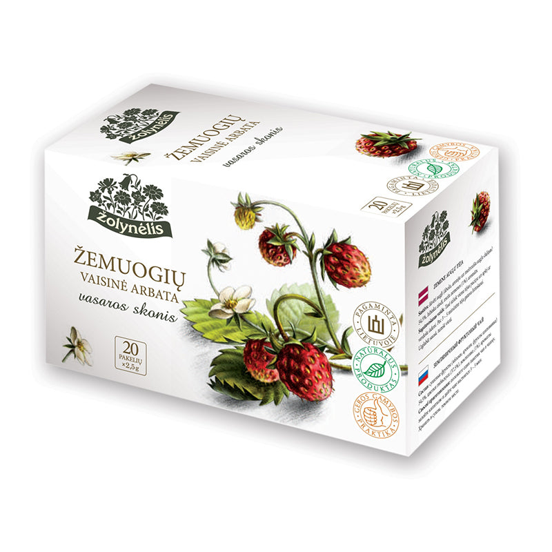 Tea SUMMER FLAVOR, strawberry, 20 x 2 g