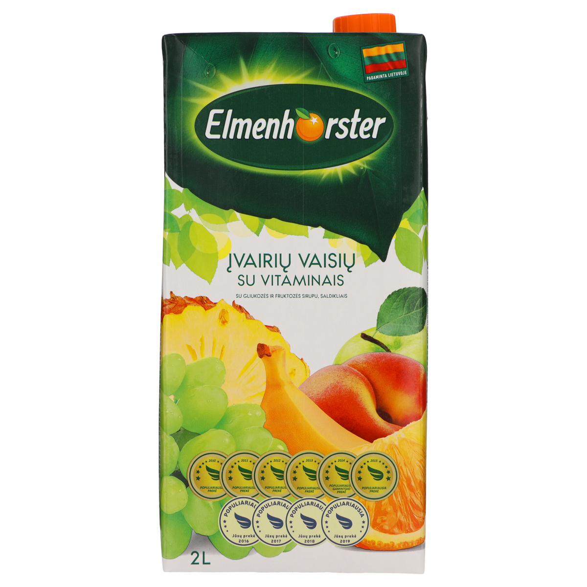 Vitaminized drink of various fruit juices ELMENHORSTER, 20%, 2 l