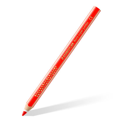 STAEDTLER SUPER JUMBO NORIS CLUB 129 large colored pencils, 6 colors