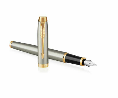 Fountain pen Parker IM Brushed Metal GT Fine
