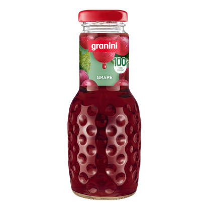 Raudonųjų vynuogių sultys GRANINI, 100%, 0,25 l D