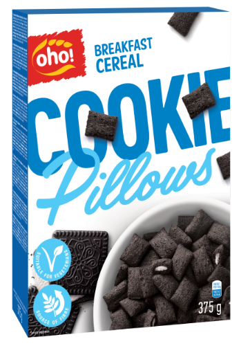Sausi pusryčiai OHO Cookie pillows 375 g