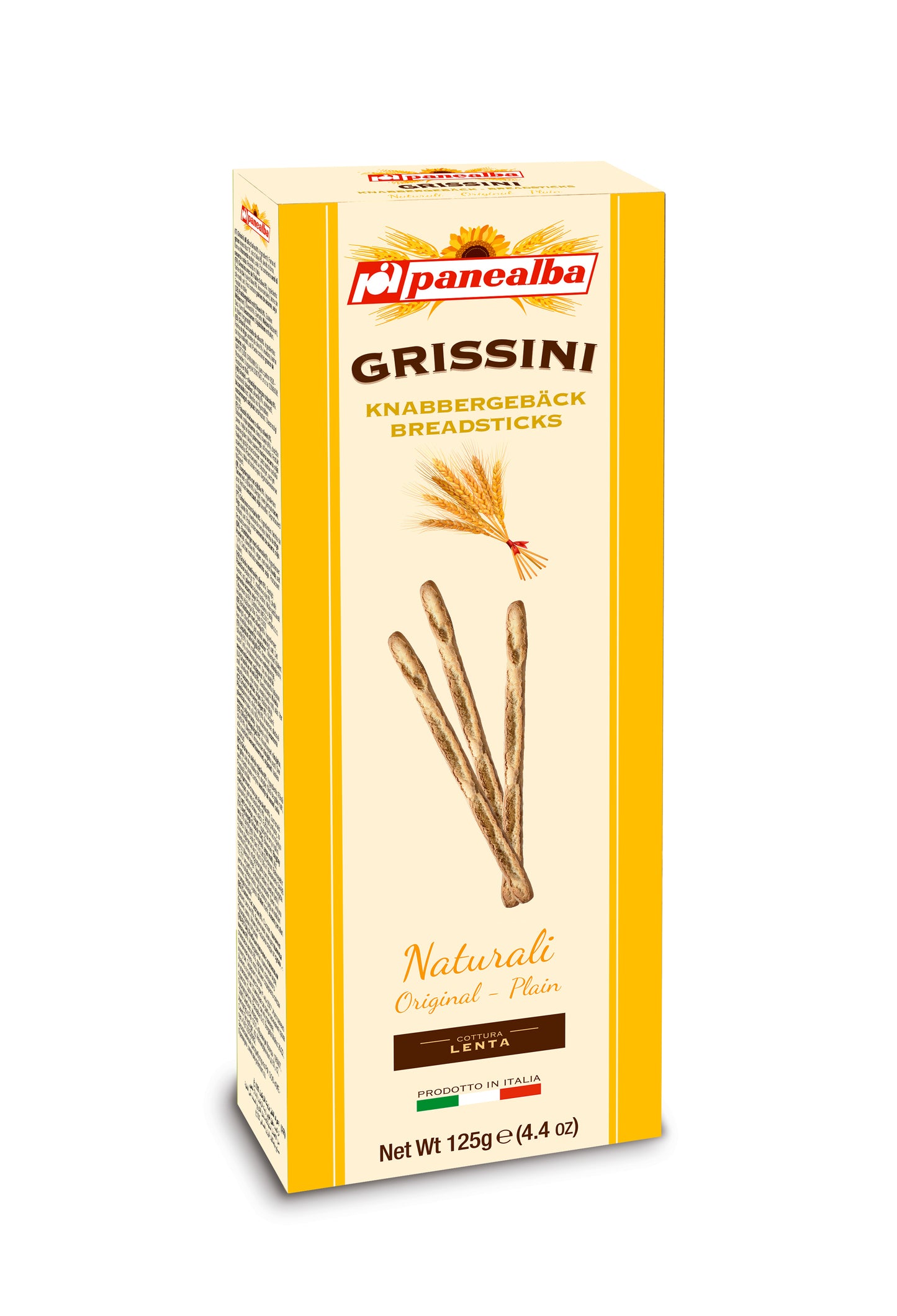 Breadsticks GRISSINI, natural, 125 g