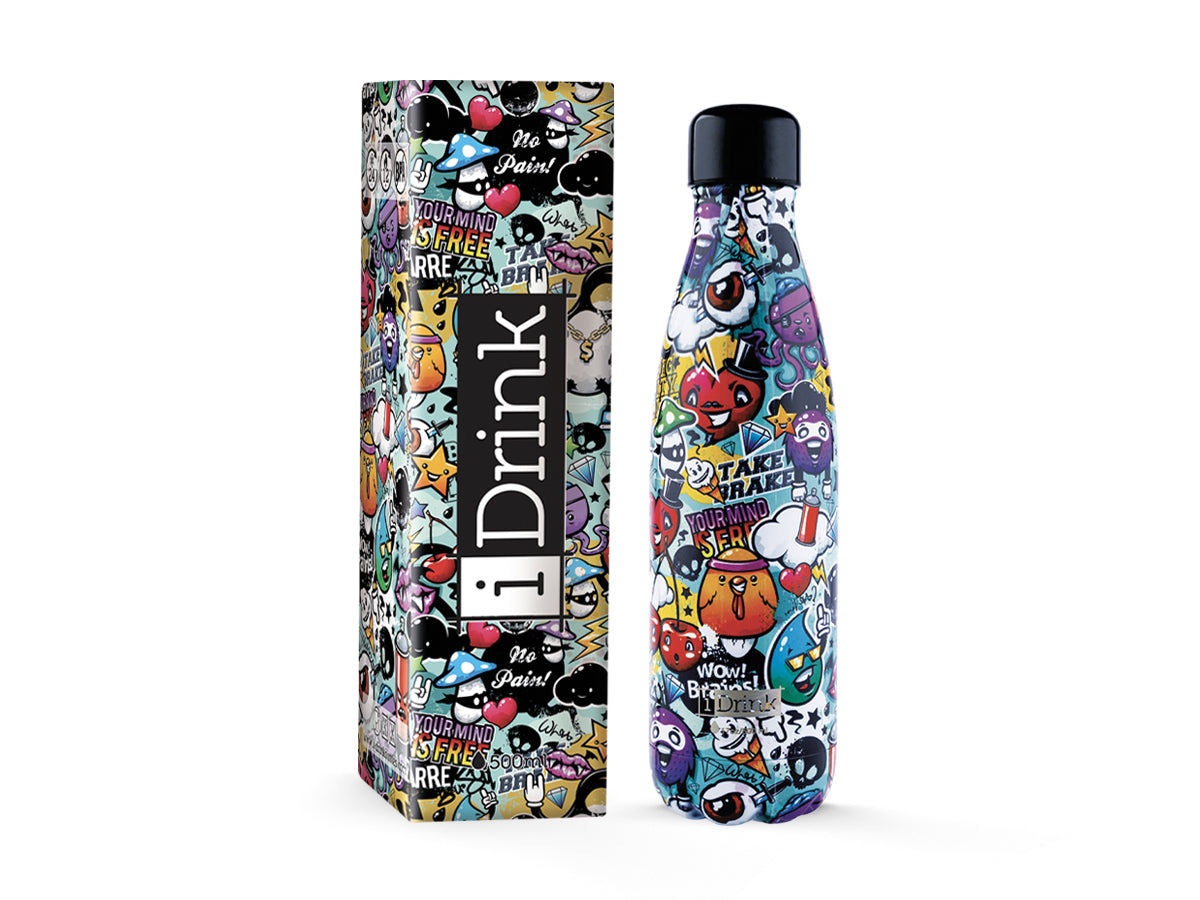 Thermos bottle Itotal Graphitti, 500ml