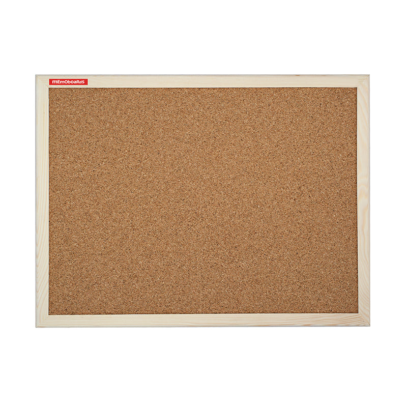 Cork board MEMOBE, 180x120 cm, wooden frame
