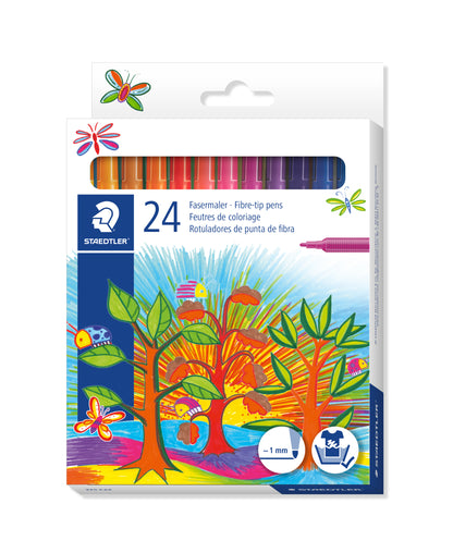 STAEDTLER Noris Club felt-tip pens, 24 pens