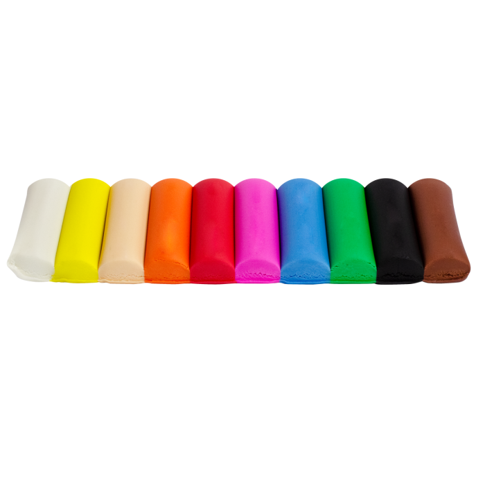 Modeling clay KORES, 10 colors