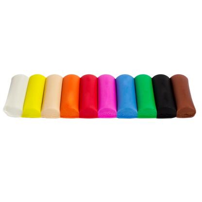 Modeling clay KORES, 10 colors