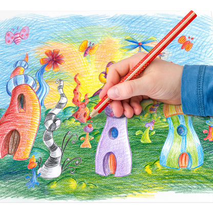 Colored pencils STAEDTLER Noris Jumbo, 12 pcs.