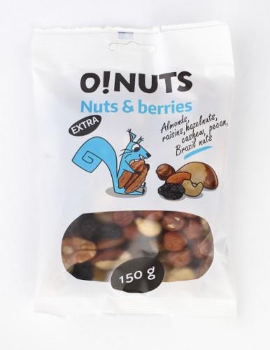 Nut and raisin mix "EXTRA" "O!NUTS" 150 g