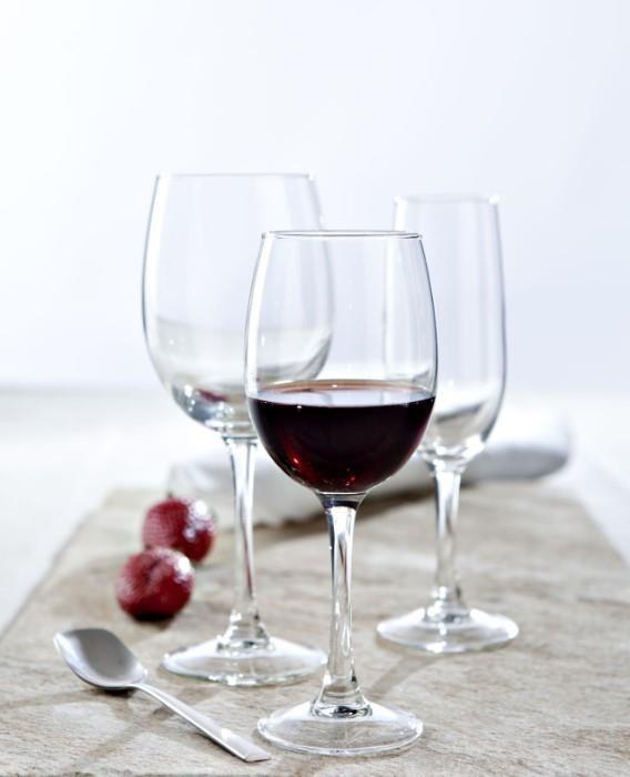 Taurė SYRAH, vynui, grūdintas stiklas, 580 ml, H 23 cm, D 9,3 cm., 6 vnt