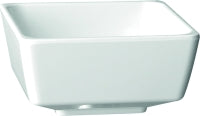 Bowl FLOAT White, melamine, 4 l, 25.5 x 25.5 cm, H 12 cm, pcs.