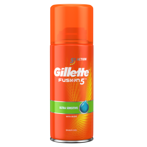 Skutimosi gelis Gillette FUSION Ultra Sensitive, 75ml
