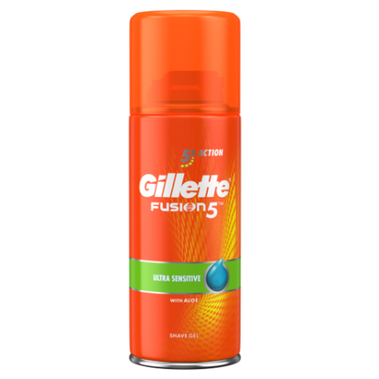 Skutimosi gelis Gillette FUSION Ultra Sensitive, 75ml