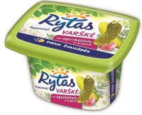 Spreadable cottage cheese RYTAS 15% fat, with cucumbers and dill, 130 g