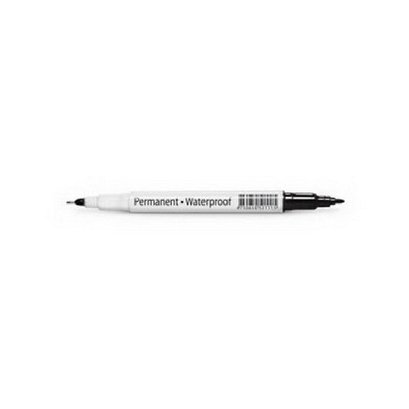 Double-sided marker 0.6 and 1 mm, black