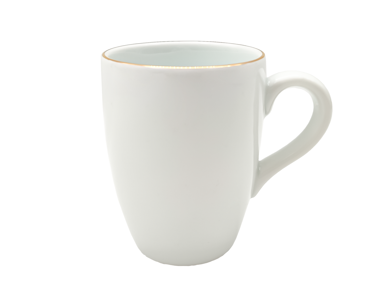 Puodelis Gold, porcelianas, 350 ml, D 8,5 cm, H 10 cm, vnt