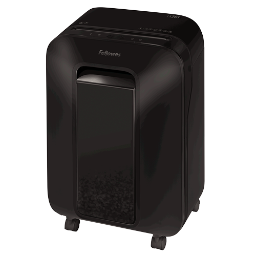 Fellowes Powershred paper shredder LX201 black