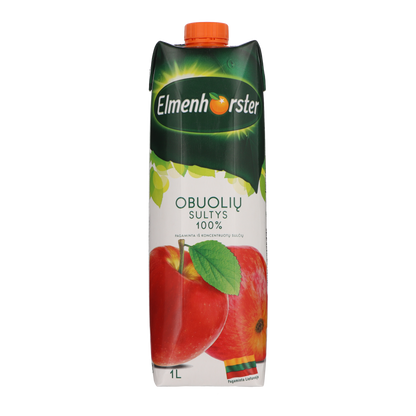 Obuolių sultys ELMENHORSTER, 100%,1 l