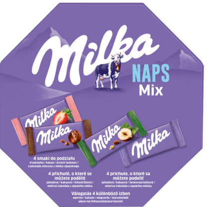 Šokoladiniai saldainiai MILKA Mix Single, 138 g