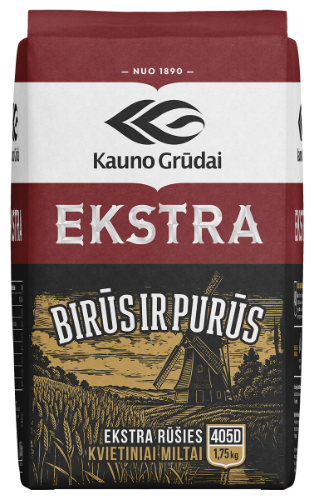 Miltai EKSTRA, kvietiniai, 405D, 1,75 kg