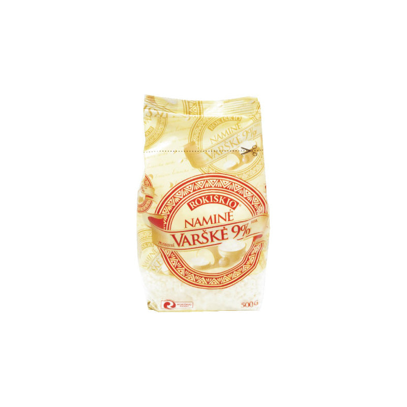 ROKIŠKIO NAMINĖ varškė, 9%, 500 g