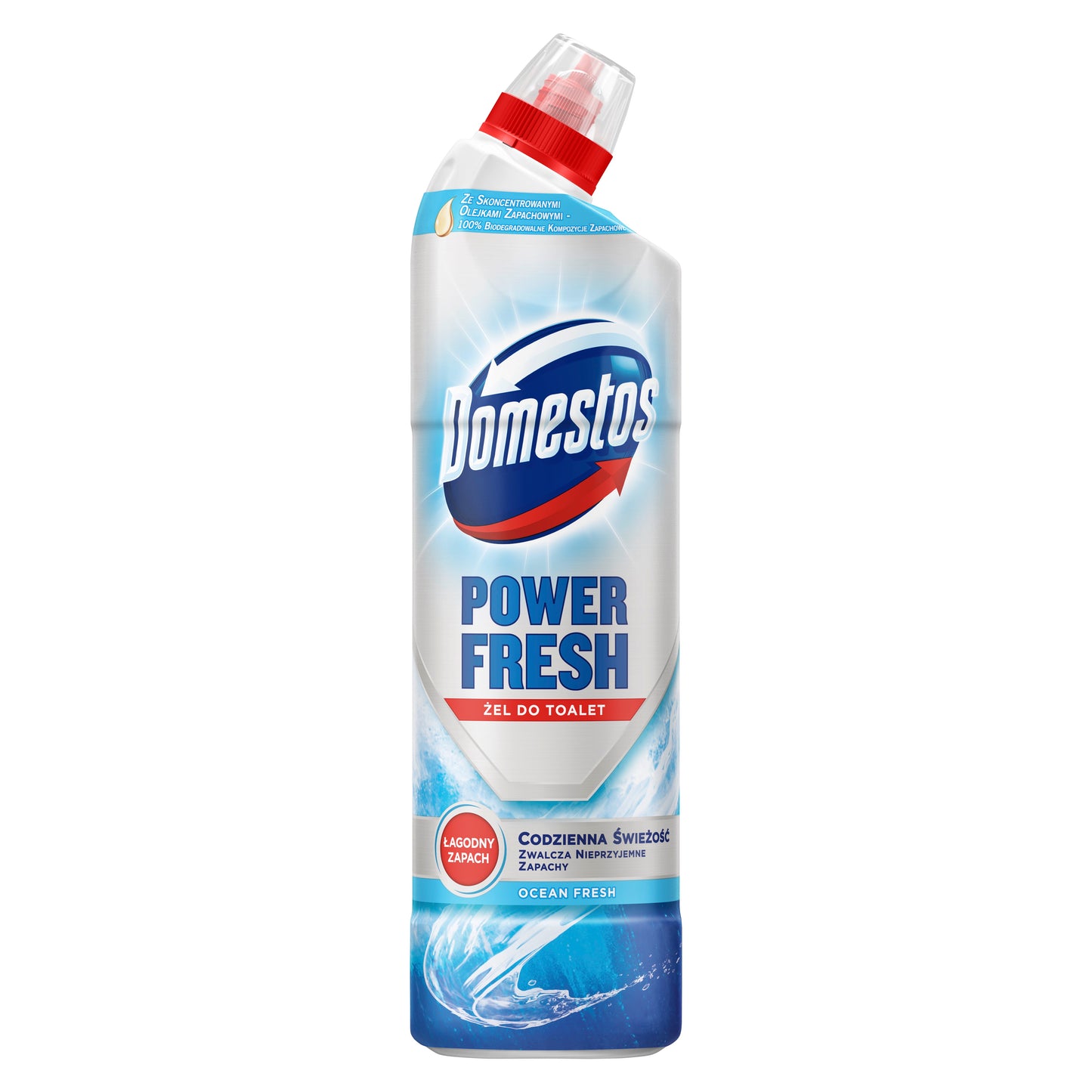 Toilet cleaner DOMESTOS Total Blast Ocean, 700 ml
