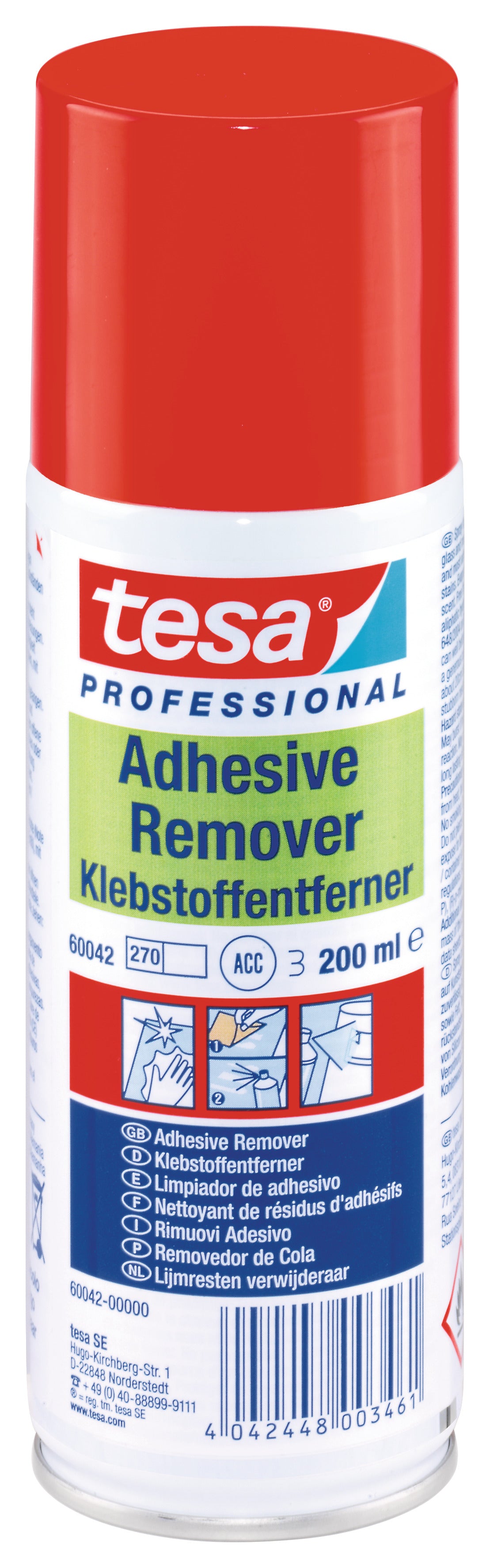 Adhesive remover, TESA Adhesive Remover Spray, 200ml