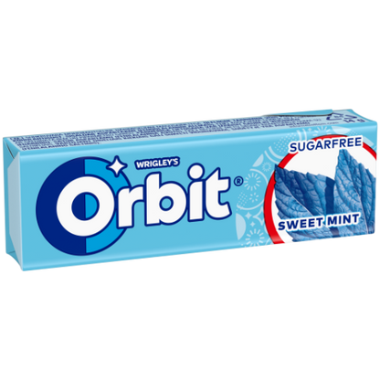 Kramtomoji guma ORBIT Sweet Mint, 14 g