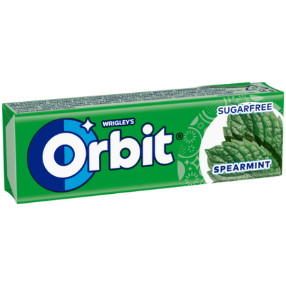 Kramtomoji guma ORBIT Spearmint, 14 g