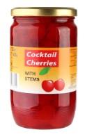 Canned red cherries LUCIANO, for cocktails, 750/420 g