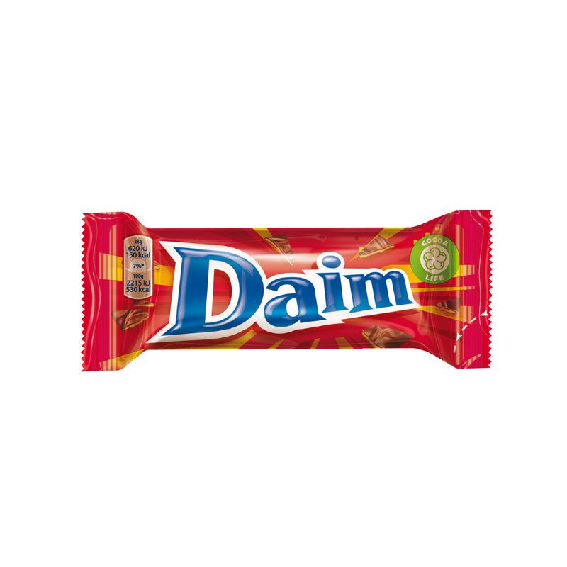 Chocolate bar DAIM SINGLE, 28 g